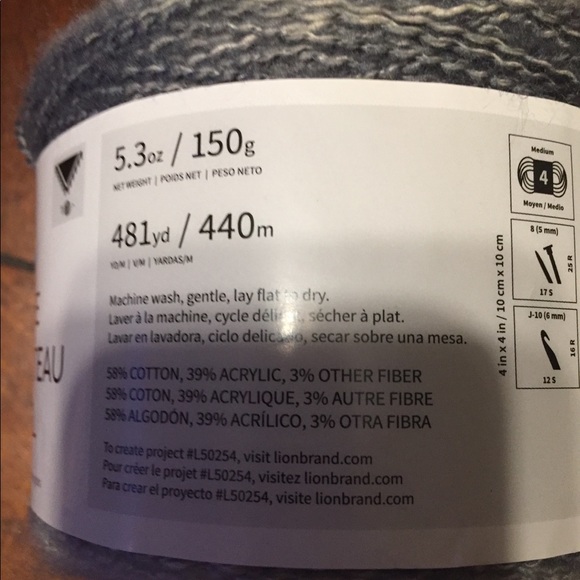 Shawl in a cake , shawl in a ball - Picture 3 of 4